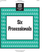Six Processionals Handbell sheet music cover